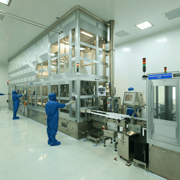 Lupin's House of Quality - cleanroom and manufacturing